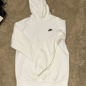 white nike hoodie men’s small worn once